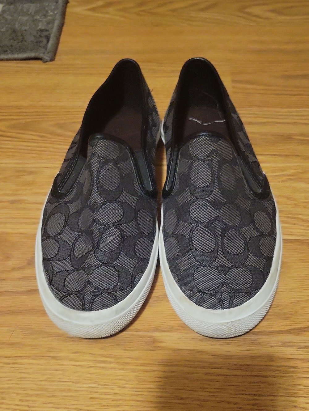 Slip-On Women's Coach Sneakers in Black